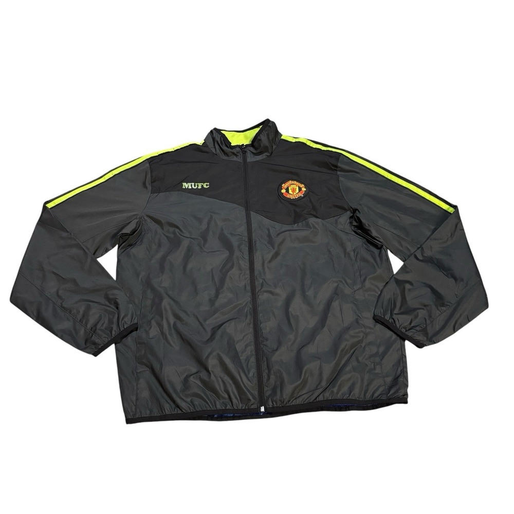 Manchester United Official Full Zip Soccer Track Jacket‎  Adult Size Large